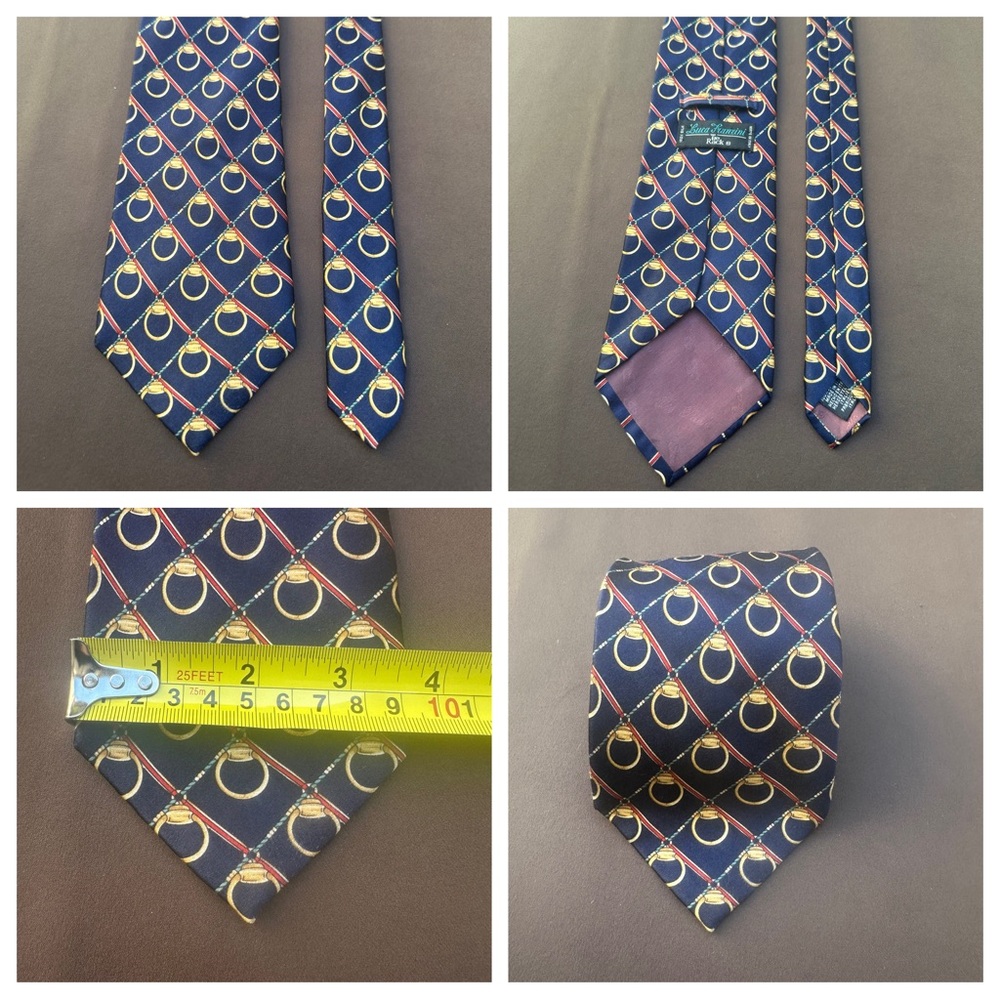 Luca Franzini for Tie Rack men’s Silk Tie 
Made in Italy